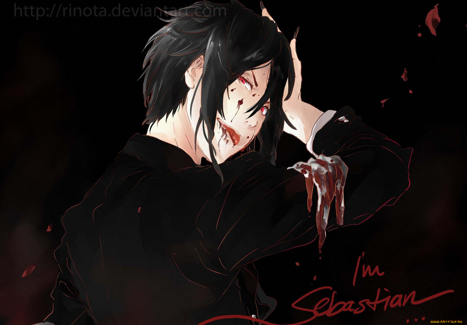 , kuroshitsuji, sebastian, michaelis